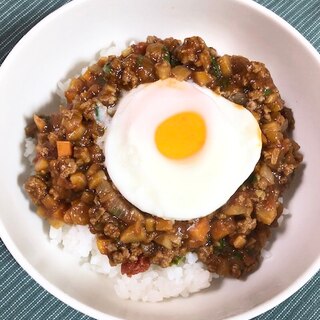 コリコリごぼうのドライカレー